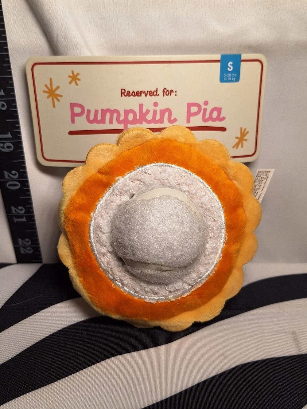 NWT Bark Pumpkin Pia Dog Toy S